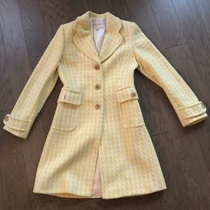 Banana Republic Houndstooth Trench Coat